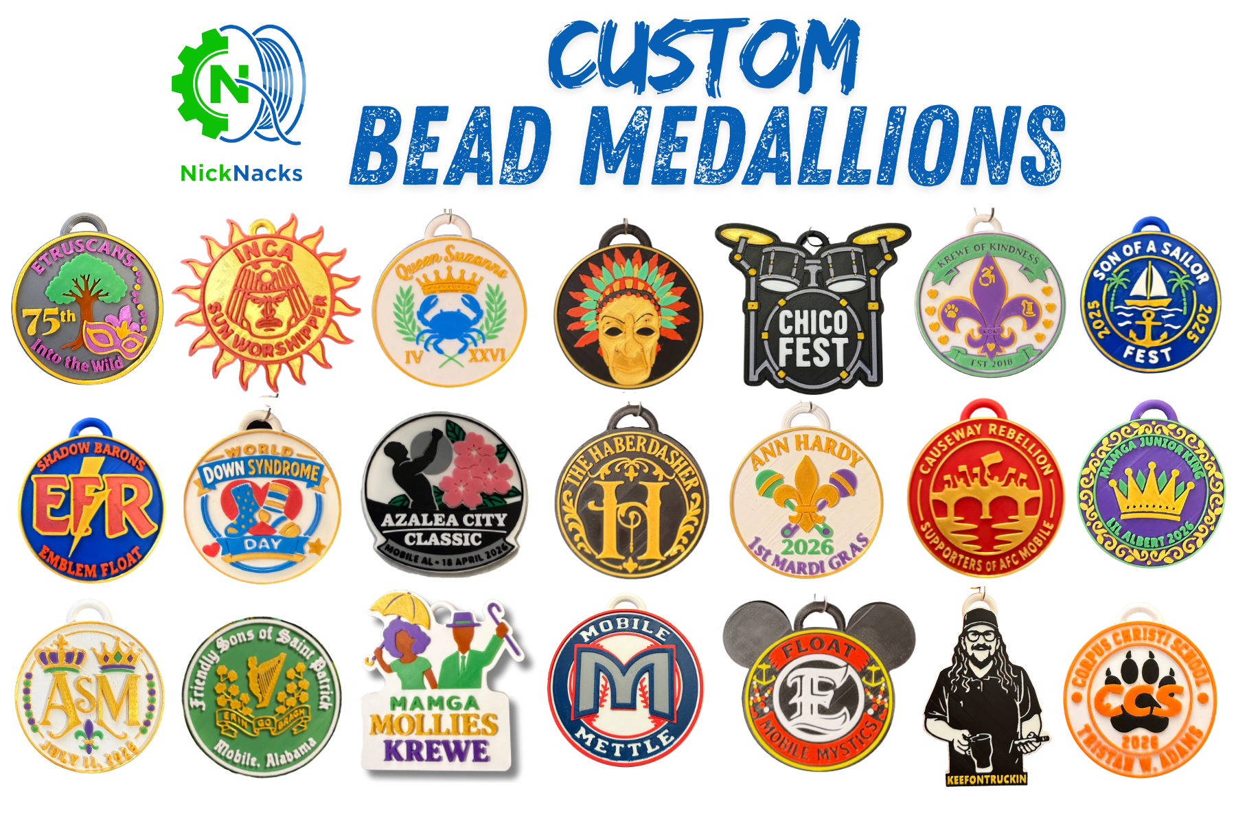 Custom Bead Medallion- Free Quote